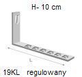 uchwyt dachówkowy prosty regulowany