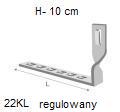 uchwyt dachówkowy skręcony regulowany